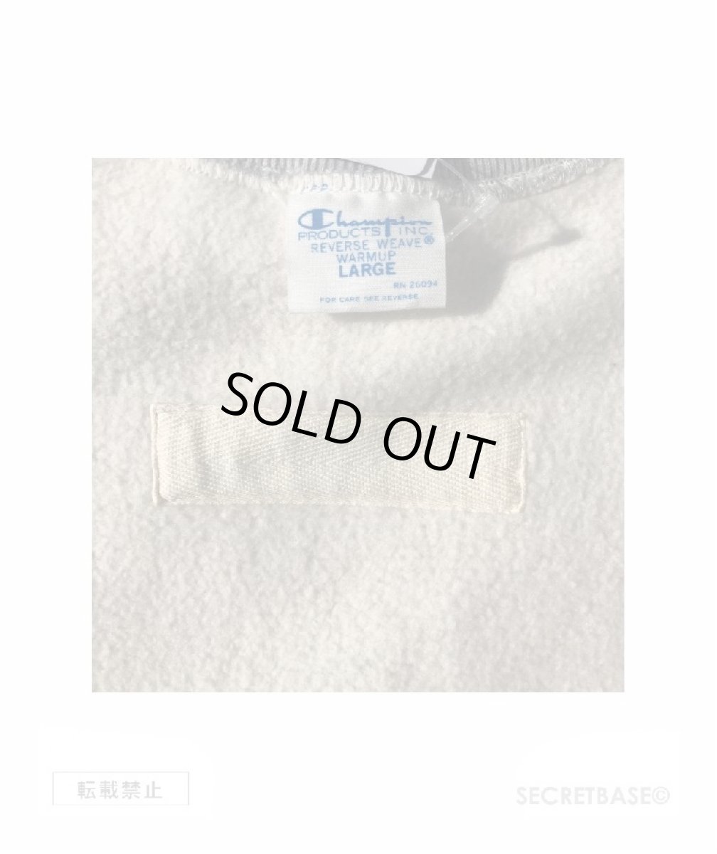 画像6: [BUDDY別注xSECRETBASE限定] Champion リバースウィーブ ガゼット付き クルースウェット - GOLDEN ELEPHANTS (6)