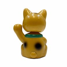 画像2:  BOBBLING HEAD LUCKY CAT FULL COLOR GOLD Ver.[名入れサービス] (2)