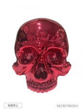 画像2: 1/1 SKULL HEAD CHROME ROSE PINK Ver. (2)