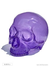 画像1: 1/1 SKULL HEAD CLEAR PURPLE (1)