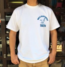 画像1: BUDDY 別注 PEANUTS スヌーピーTシャツ WORLD CHAMPIONSHIP TOKYO (1)