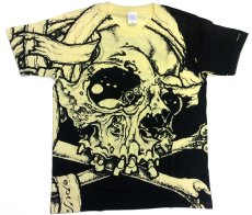 画像1: PUSHEAD ALLOVER T-SHIRT SB Ver. YELLOW (1)