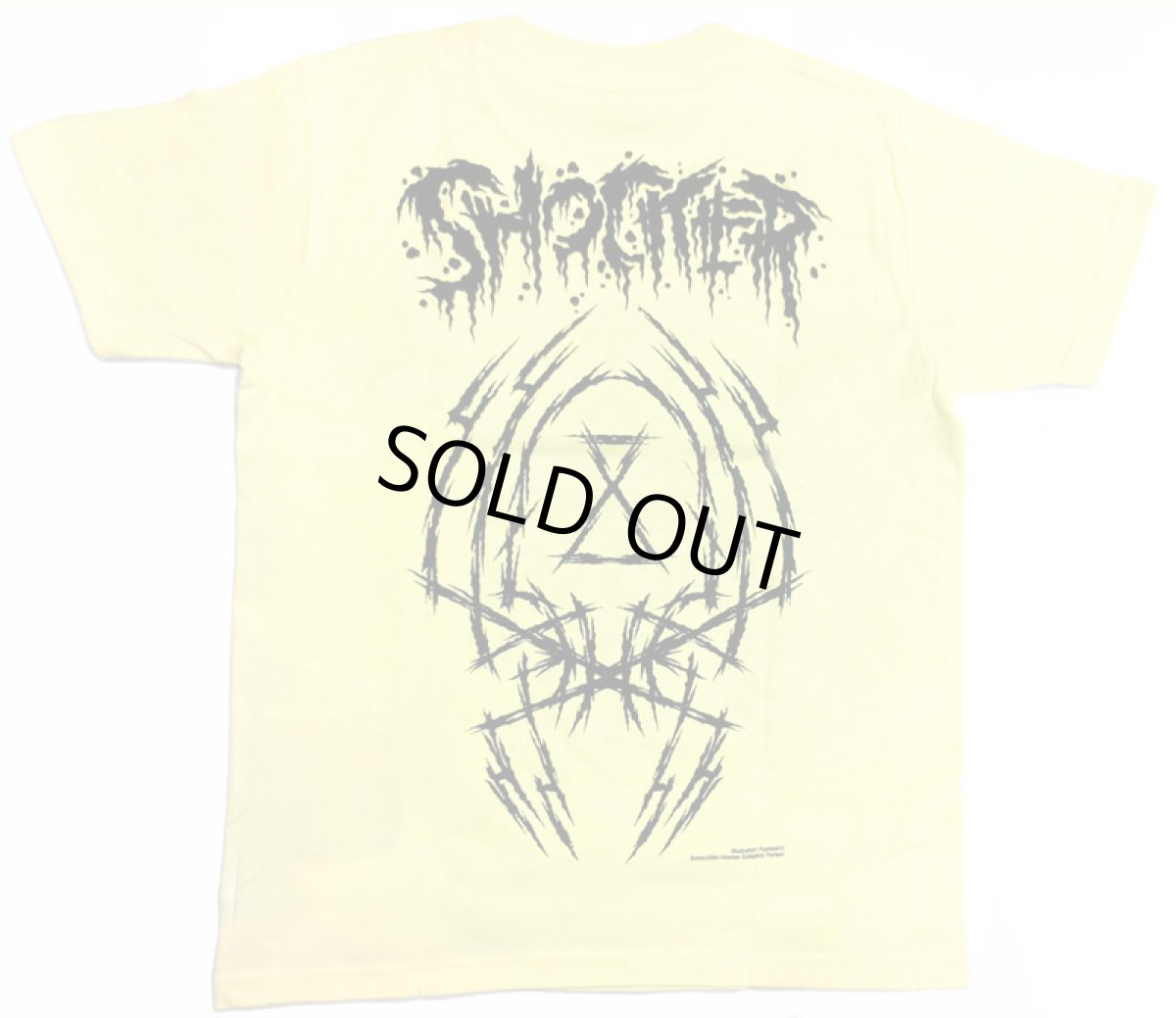 画像2: PUSHEAD ALLOVER T-SHIRT SB Ver. YELLOW (2)
