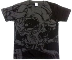 画像1: PUSHEAD ALLOVER T-SHIRT SB Ver. GRAY (1)