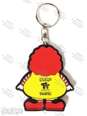 画像2: SUPER SIZED ME RUBBER KEY HOLDER YELLOW (2)