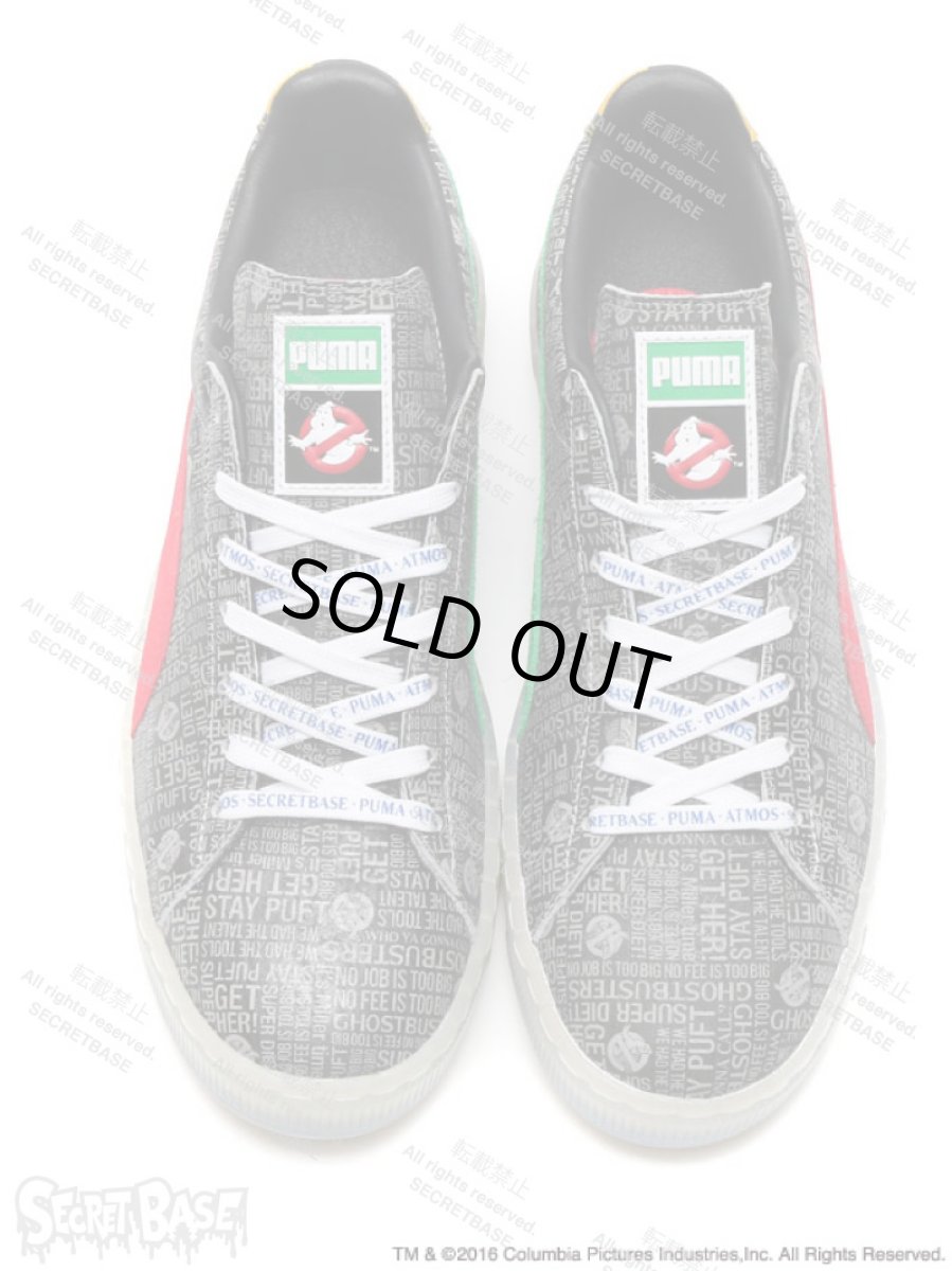 画像2: atmos × SECRETBASE × PUMA SUEDE "GHOSTBUSTERS" NORMAL PACK BLACK (2)