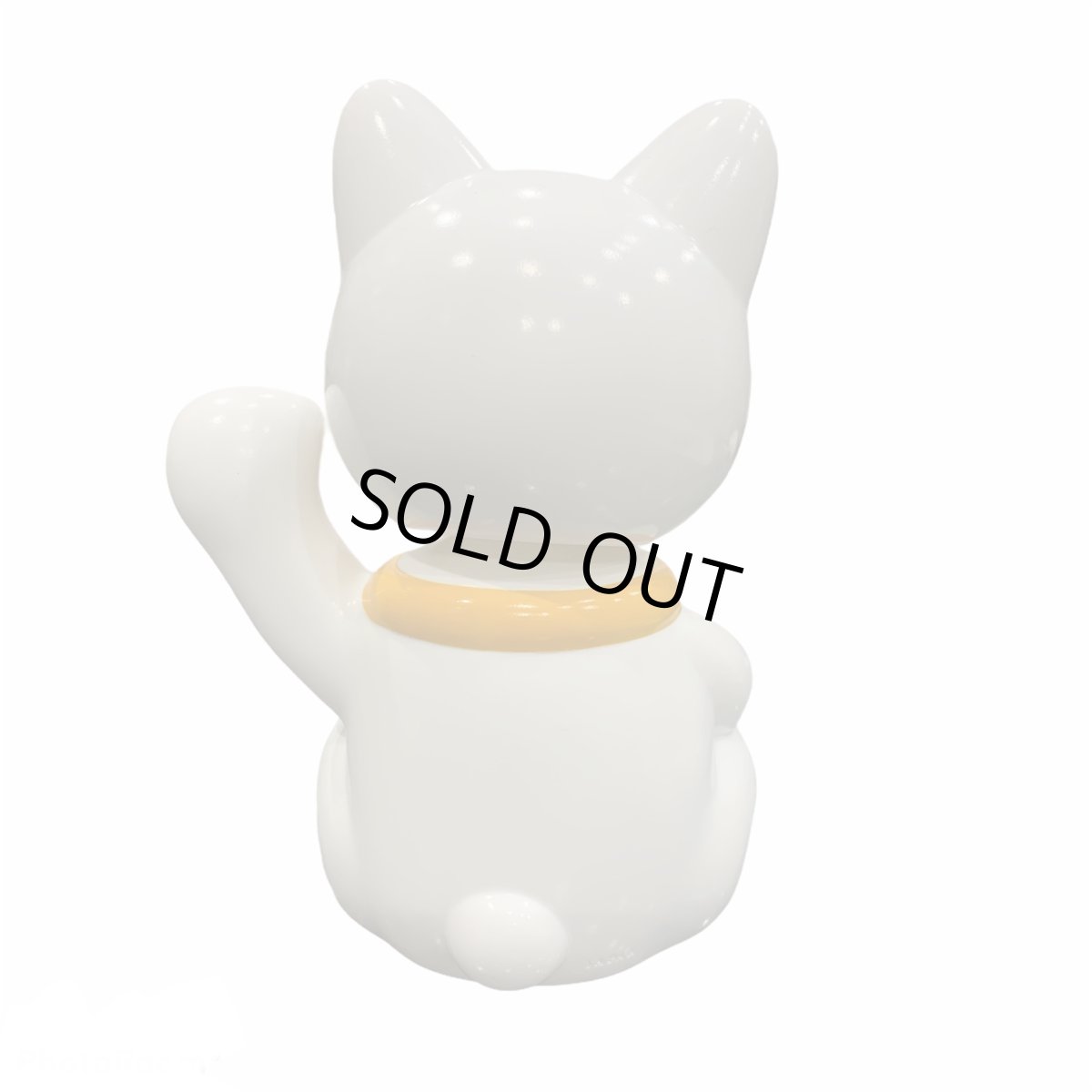 画像2: BOBBLING HEAD LUCKY CAT FULL COLOR SHIRONEKO Ver.[名入れサービス] (2)