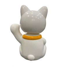 画像2: BOBBLING HEAD LUCKY CAT FULL COLOR SHIRONEKO Ver.[名入れサービス] (2)