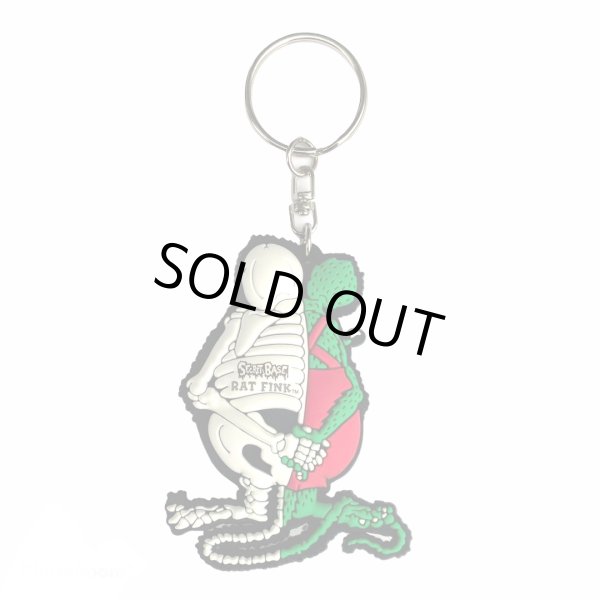 X-RAY RAT FINK 3D RUBBER KEY HOLDER - SECRET BASE ONLINE STORE