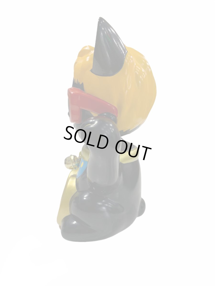 画像2:  BOBBLING HEAD LUCKY "Hiddy" CAT FULL COLOR BLACK Ver.[名入れサービス] (2)