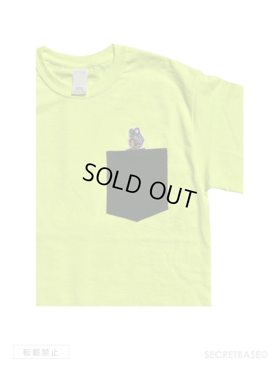画像4: RAT FINK x SECRETBASE POCKET T-SHIRTS Safety Green (4)