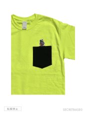 画像4: RAT FINK x SECRETBASE POCKET T-SHIRTS Safety Green (4)