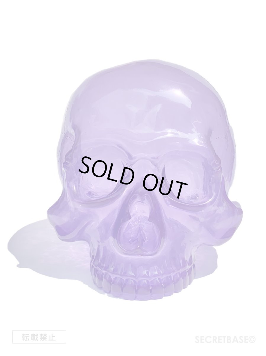 画像2: 1/1 SKULL HEAD CLEAR PURPLE (2)