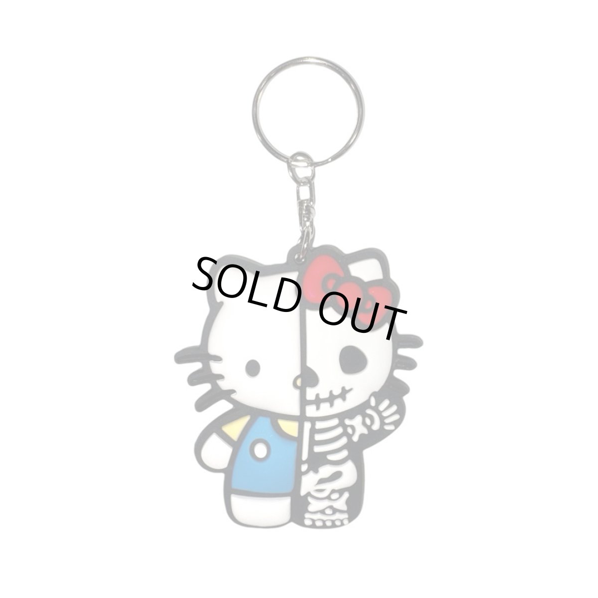 画像1: HELLO KITTY X-RAY 3D RUBBER KEY HOLDER BLUE (1)