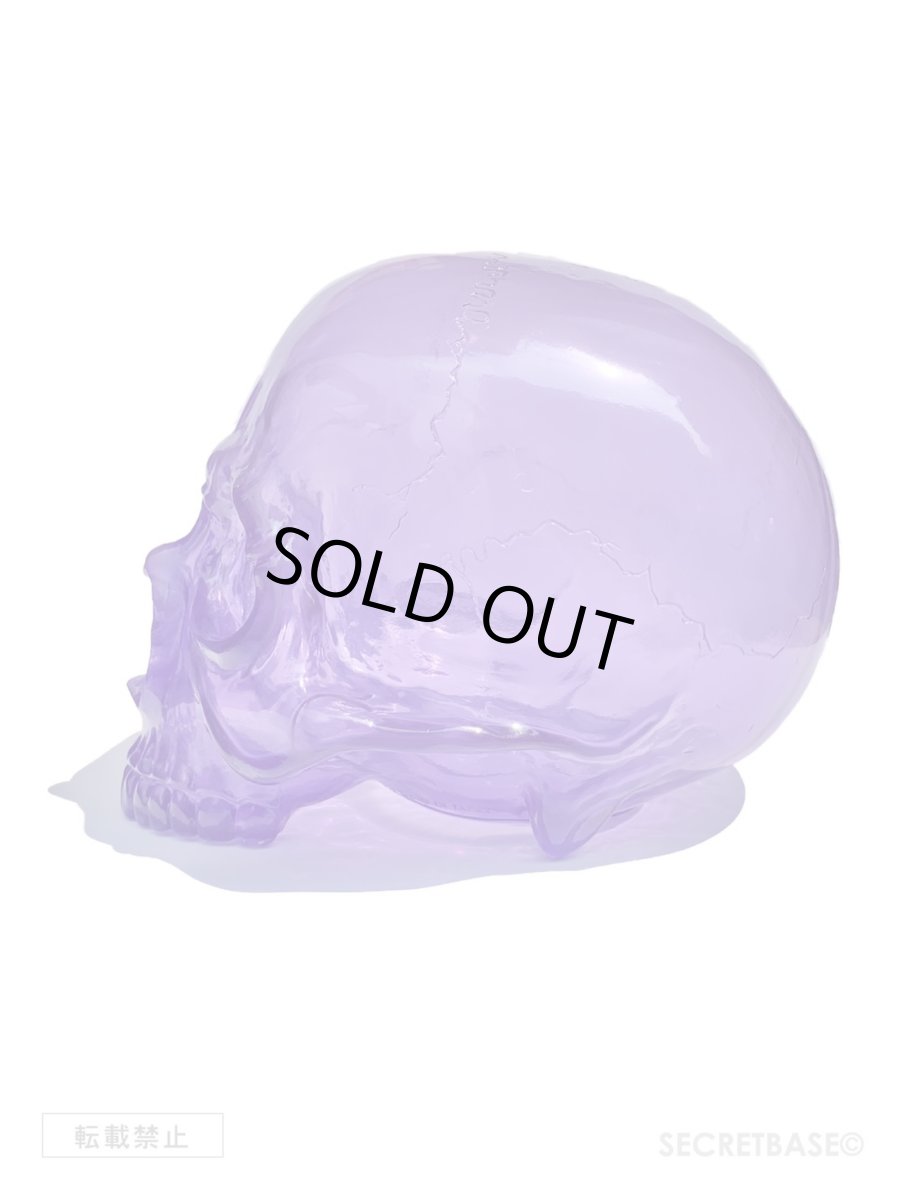 画像3: 1/1 SKULL HEAD CLEAR PURPLE (3)
