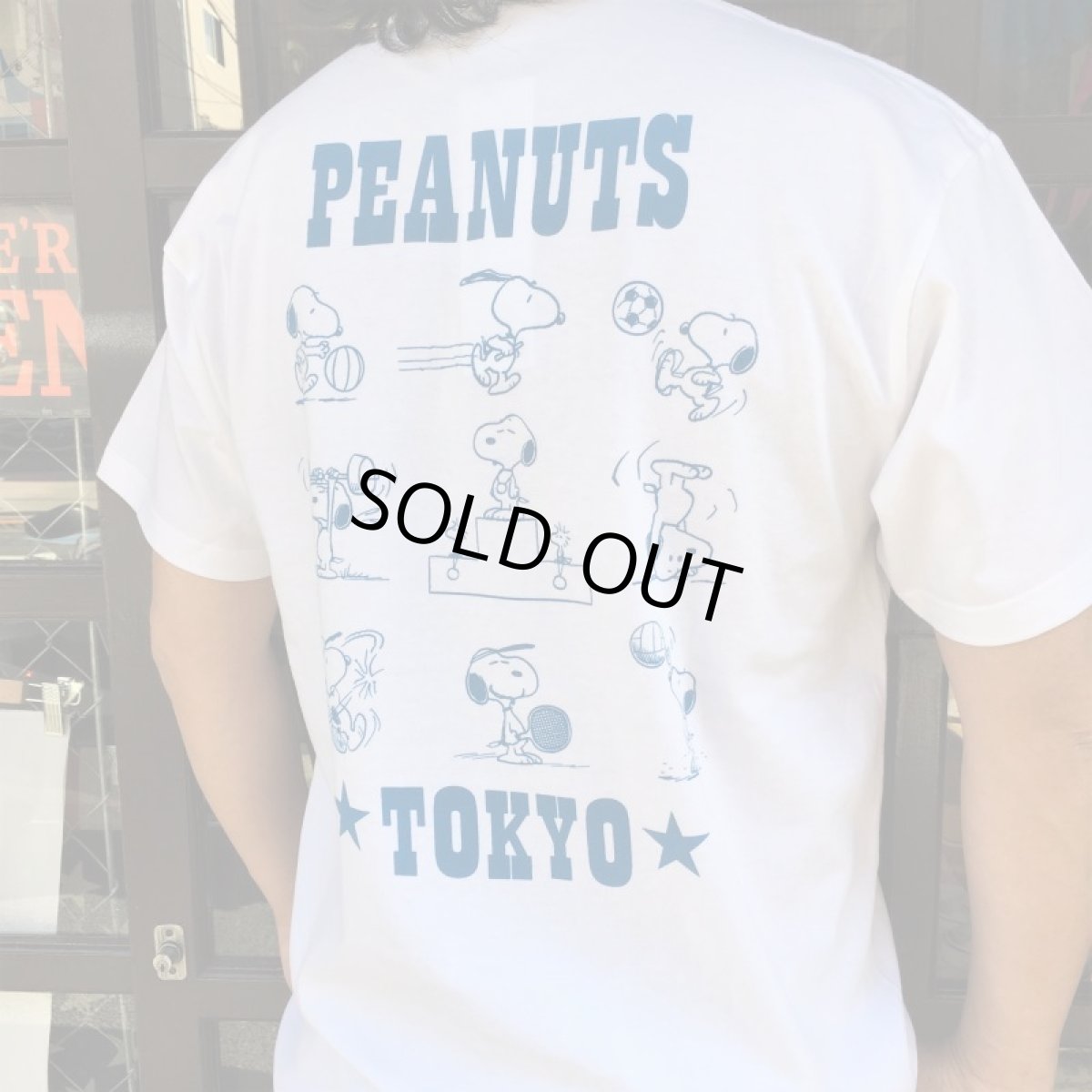 画像4: BUDDY 別注 PEANUTS スヌーピーTシャツ WORLD CHAMPIONSHIP TOKYO (4)