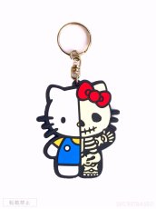 画像1: HELLO KITTY X-RAY RUBBER KEY HOLDER BLUE (1)