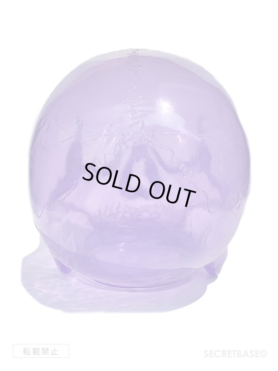 画像4: 1/1 SKULL HEAD CLEAR PURPLE (4)