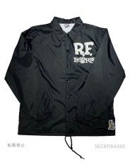 画像2: RAT FINK  COACH  JACKET BLACK (2)