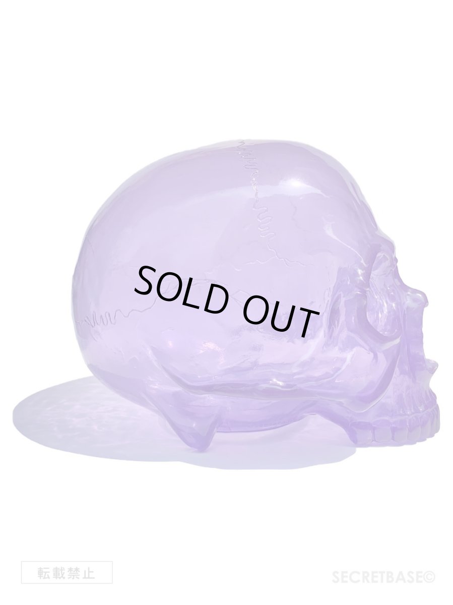 画像5: 1/1 SKULL HEAD CLEAR PURPLE (5)