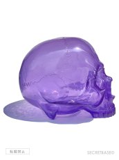 画像5: 1/1 SKULL HEAD CLEAR PURPLE (5)