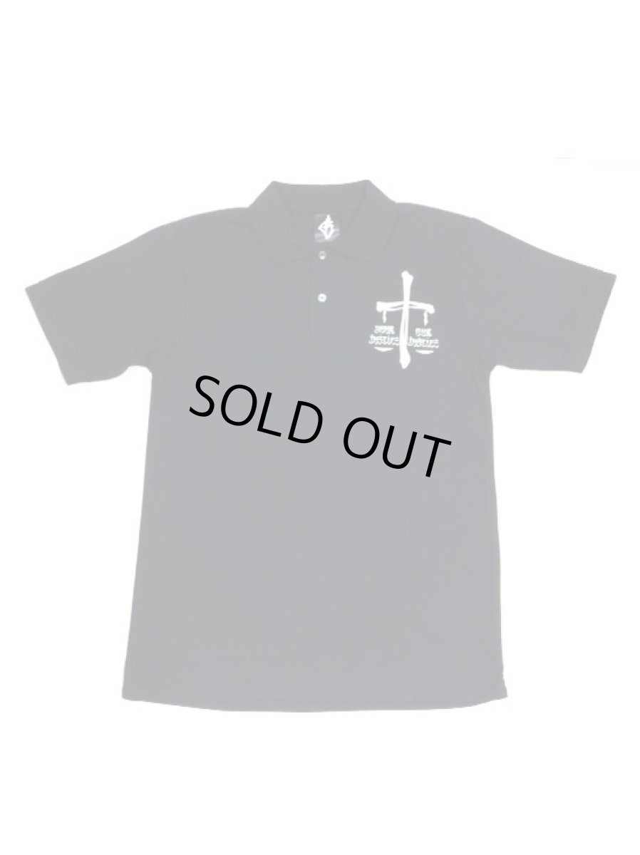 画像2: BD JUSTICE POLO-SHIRT BLACK DALLAS/USUGROW (2)