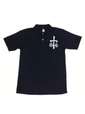 画像2: BD JUSTICE POLO-SHIRT BLACK DALLAS/USUGROW (2)