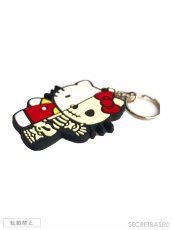 画像3: HELLO KITTY X-RAY RUBBER KEY HOLDER RED (3)