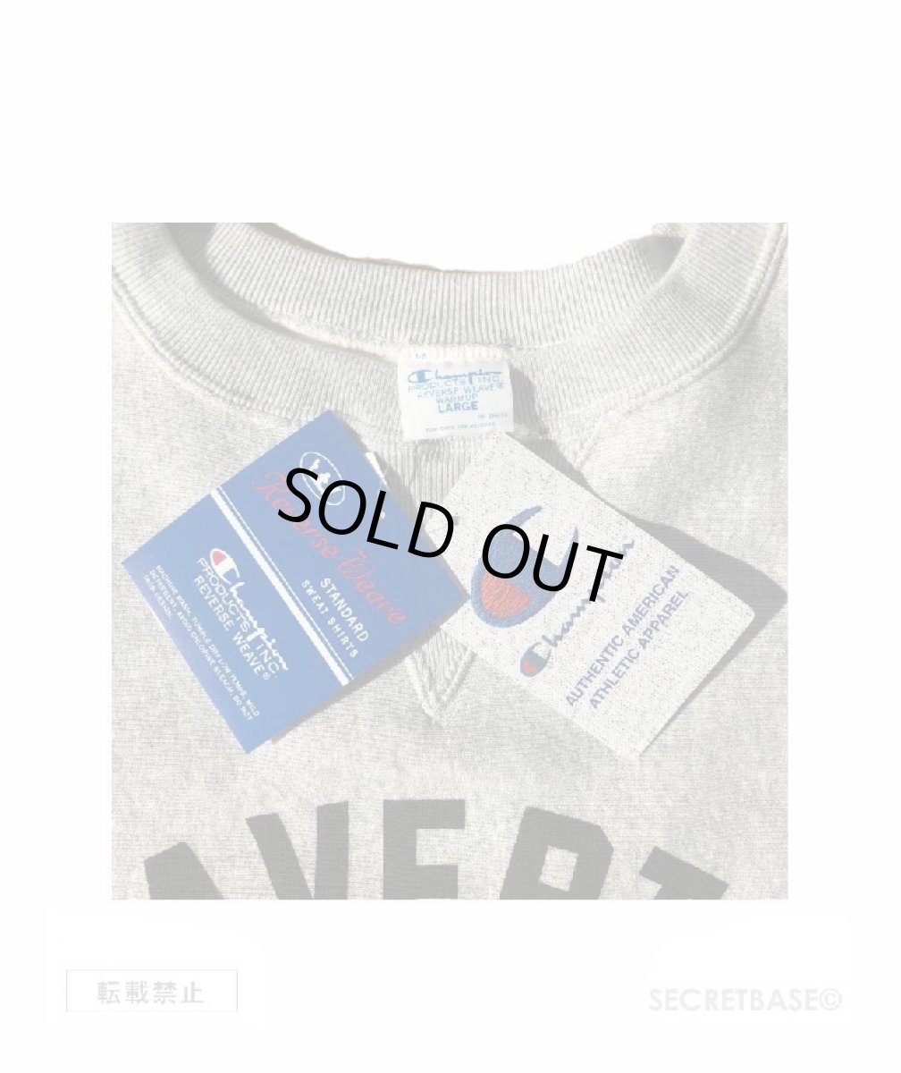 画像4: [BUDDY別注xSECRETBASE限定] Champion リバースウィーブ ガゼット付き クルースウェット - GOLDEN ELEPHANTS (4)