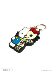 画像3: HELLO KITTY X-RAY RUBBER KEY HOLDER BLUE (3)