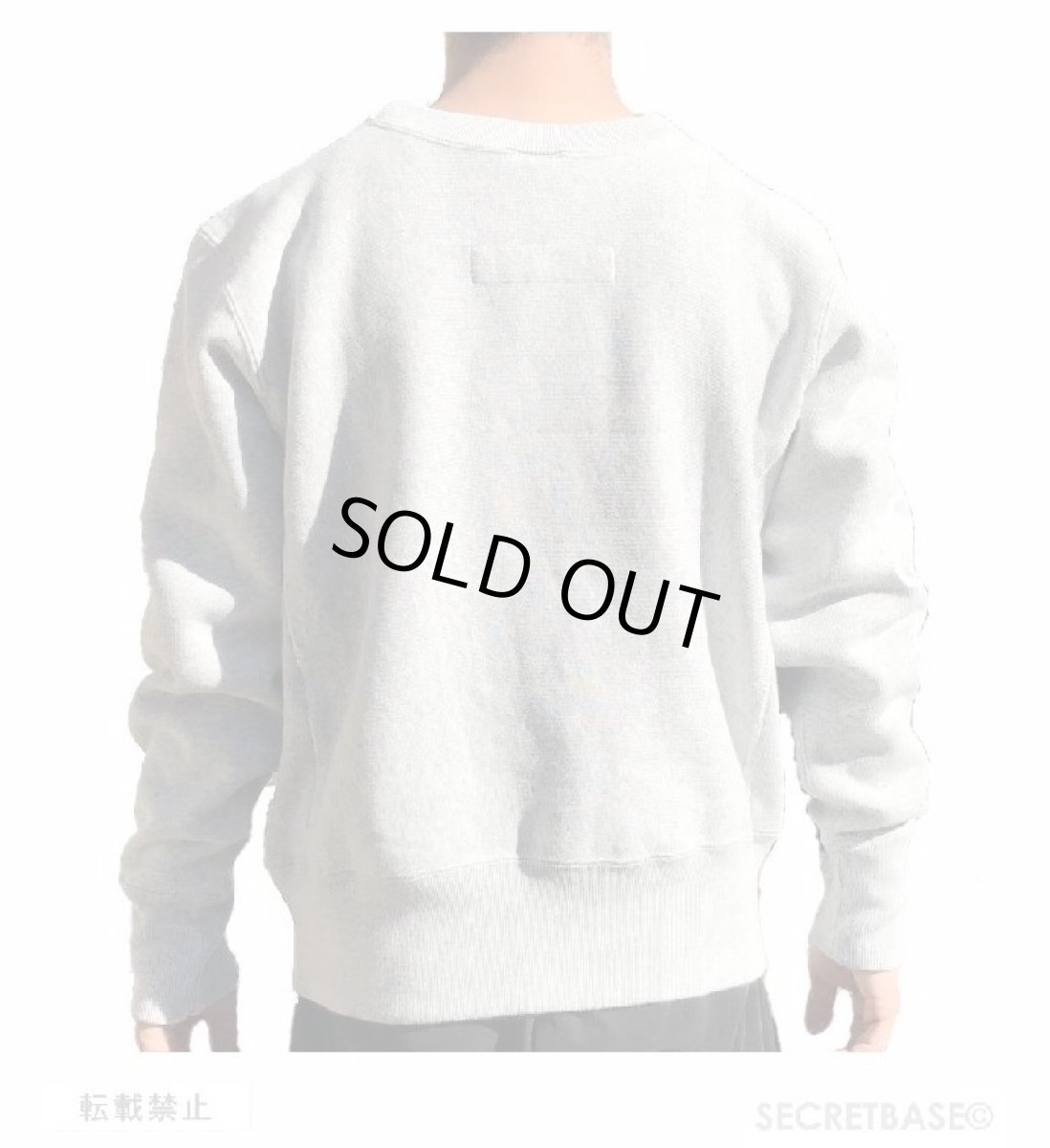 画像8: [BUDDY別注xSECRETBASE限定] Champion リバースウィーブ ガゼット付き クルースウェット - GOLDEN ELEPHANTS (8)