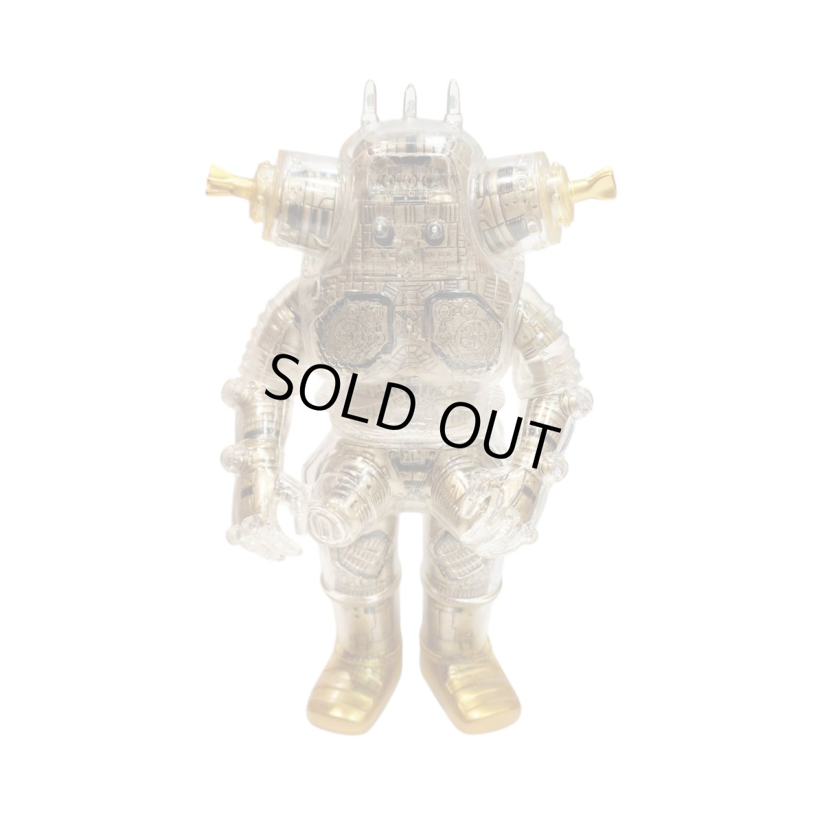 画像1: [Lottery Sale / Not For Sale on this page ]    X-RAY キングジョー / X-RAY King Joe　#3 Gold キャンセル分  [抽選販売案内] (1)