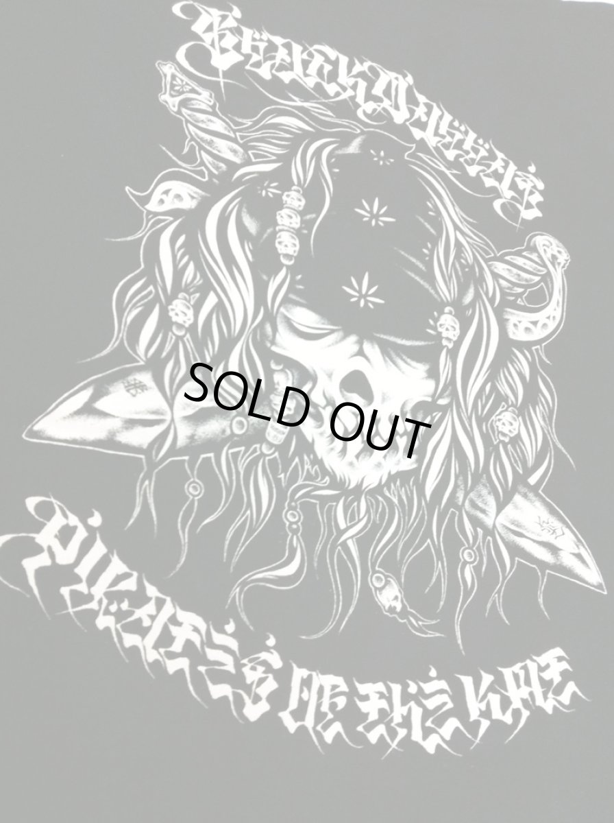 画像3: BD KMT PIRATES ZIP HOODIE (3)