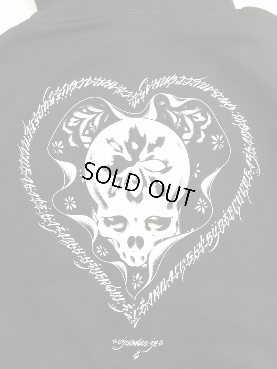 画像3: HASADHU O/C ZIP HOODIE BLACK (3)