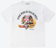 画像1: SECRETBASE x ONE PIECE 　Tony Tony Chopper Skull Ｔ-shirts WHITE  (1)