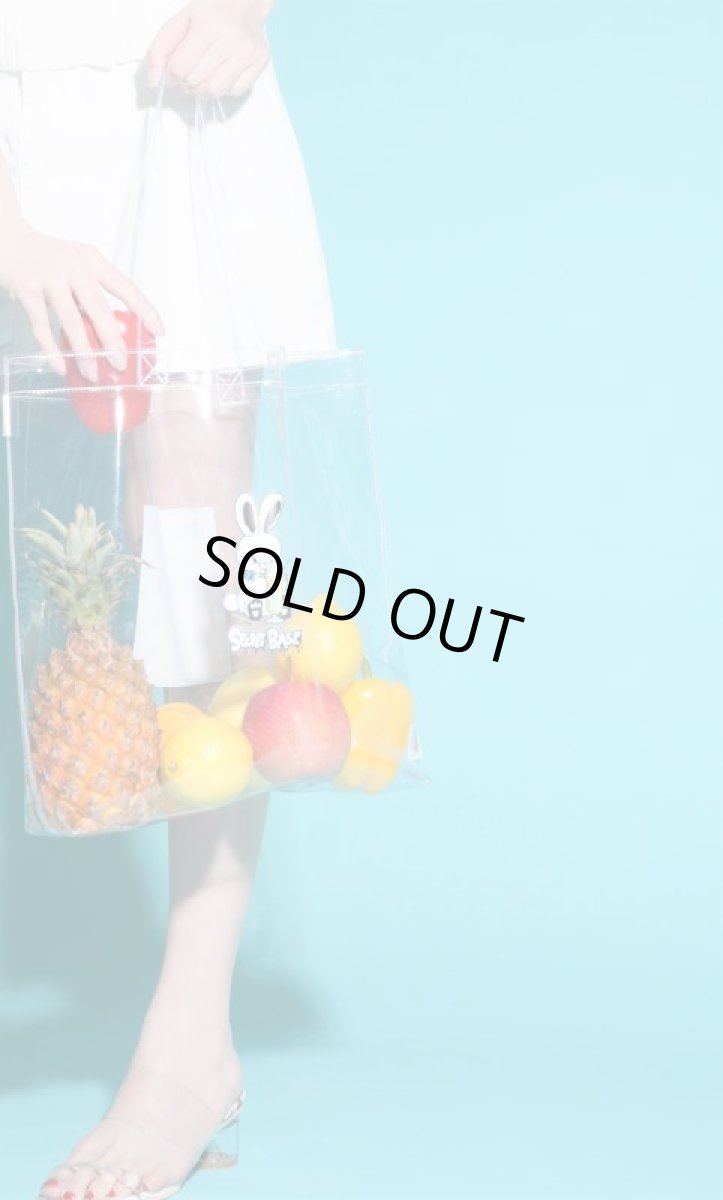 画像8: FRUIT OF THE LOOM×SECRET BASE×HONESTBOY PVC Clear Tote Bag  (8)