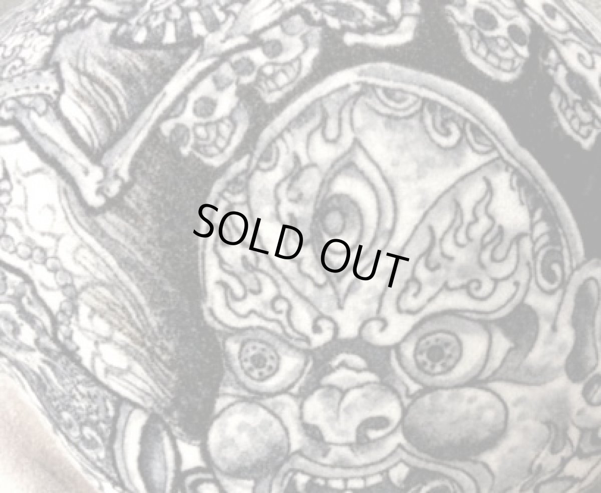 画像3: 1/1 SKULL HEAD Artist/GANJI (Three Tides tattoo) Friday the 13th Ver. (3)