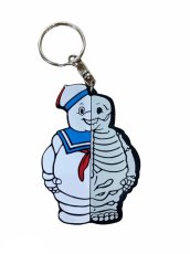 画像1: GHOSTBUSTERS MARSHMALLOW MAN X-RAY RUBBER KEY HOLDER (1)