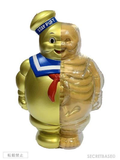 画像2: 35th Anniversary GHOSTBUSTERS MARSHMALLOW MAN  X-RAY Full color White Gold Ver.