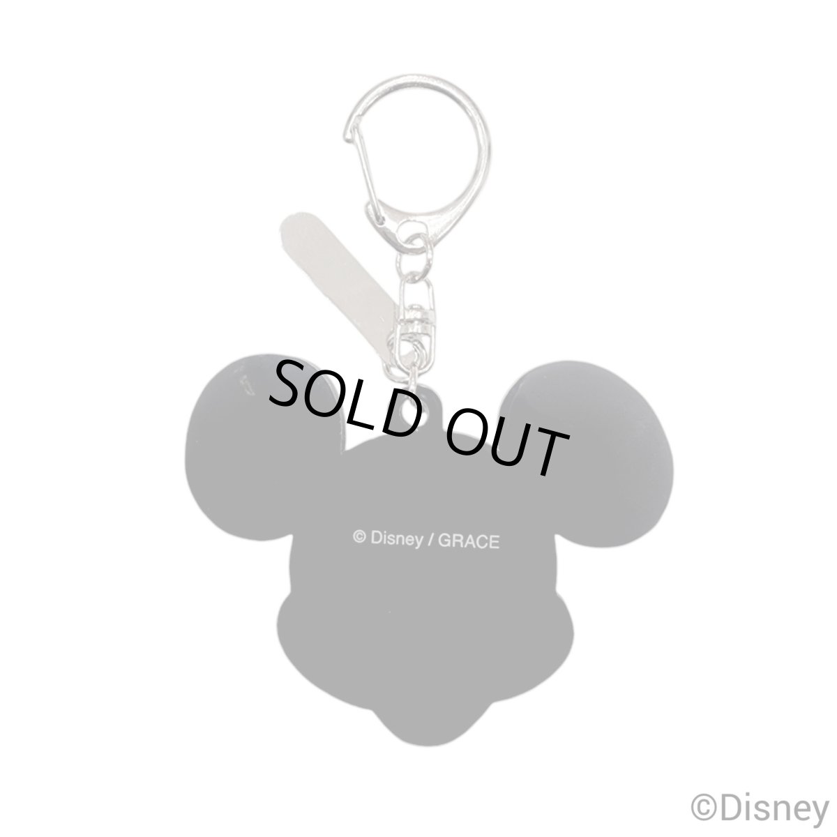 画像2: MICKEY MOUSE / FACE RUBBER KEY HOLDER (2)