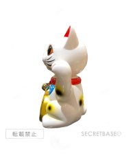 画像2:  BOBBLING HEAD LUCKY CAT FULL COLOR WHITE Ver.[名入れサービス] (2)