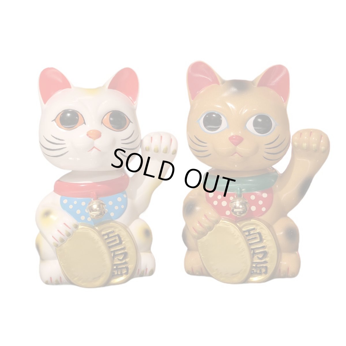 画像6: [キャンセル分] BOBBLING HEAD LUCKY CAT FULL COLOR BLUE Ver.[名入れサービス] (6)