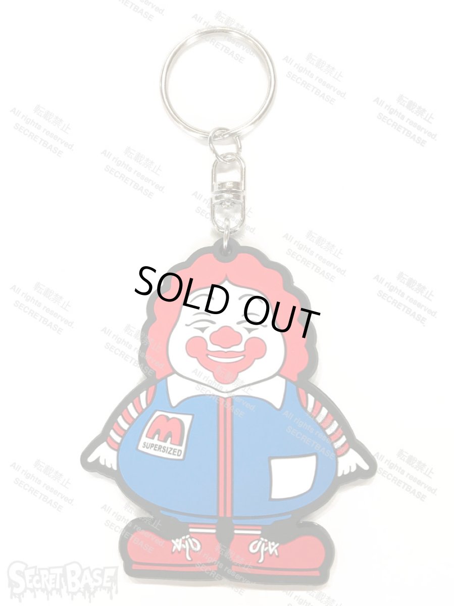 画像1: SUPER SIZED ME RUBBER KEY HOLDER BLUE (1)