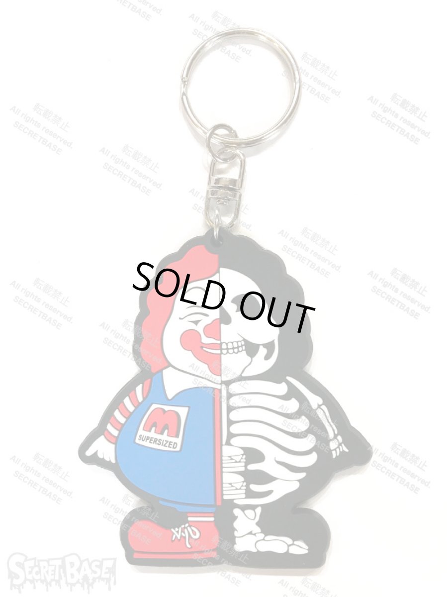 画像1: X-RAY MC SUPER SIZED RUBBER KEY HOLDER BLUE (1)