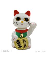 画像1: [特定のお客様限定]   BOBBLING HEAD LUCKY CAT FULL COLOR WHITE Ver. (1)