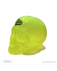 画像4: SBG New Era 9FIFTY × SECRETBASE 1/1 SKULL HEAD CLEAR YELLOW SET (4)