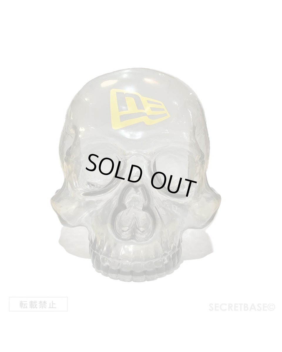 画像2: SBG New Era 9FIFTY × SECRETBASE 1/1 SKULL HEAD CLEAR BLACK SET (2)