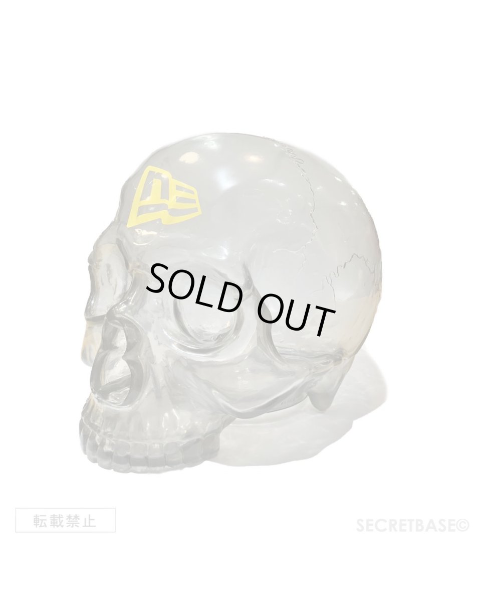 画像3: SBG New Era 9FIFTY × SECRETBASE 1/1 SKULL HEAD CLEAR BLACK SET (3)