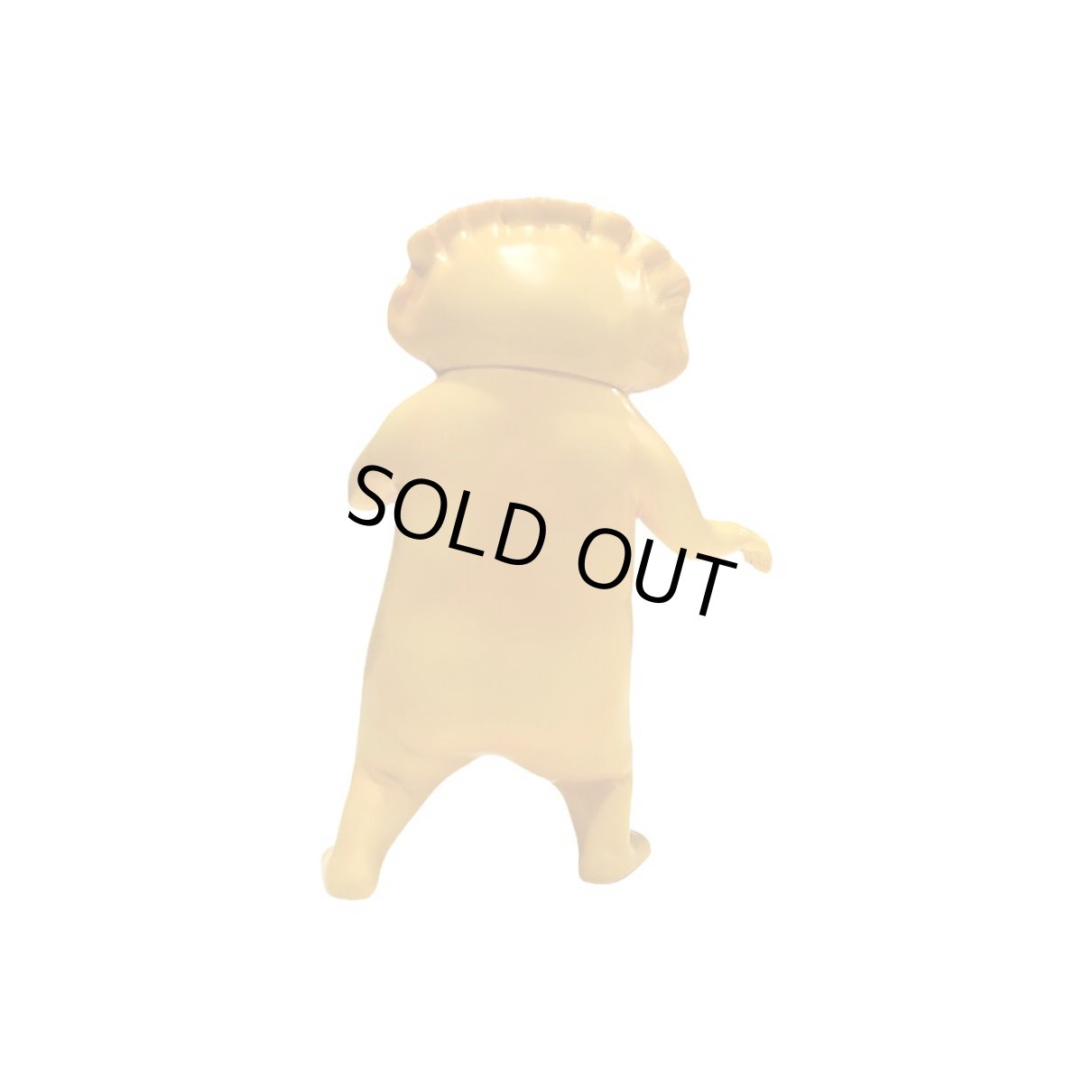 画像2: ギョーザ男(ソフビ人形)・黄 [アニメ化記念] (2)