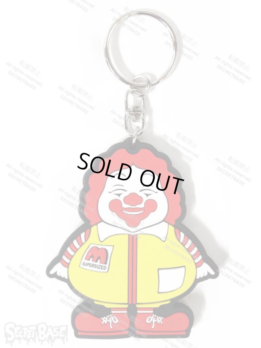 画像1: SUPER SIZED ME RUBBER KEY HOLDER YELLOW (1)